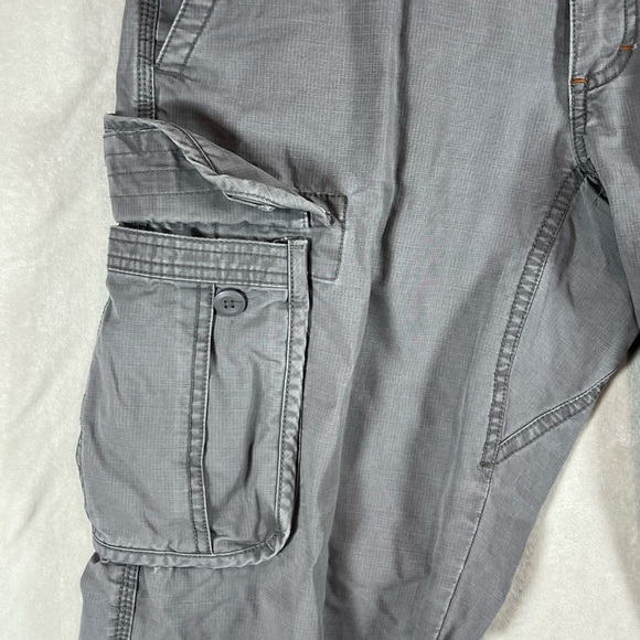 L.L. Bean Men's 32W 34L Hiking Outdoor Cargo Pants Carpenter Tactical Gray - Picture 4 of 12